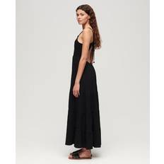 Ruffles - Short Dresses Superdry Smocked Cami Maxi Dress, Black