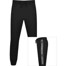 Armani Byxor & Shorts Armani Emporio ikoniska Terry loungewear byxor svart, Svart