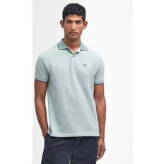 Barbour Uomo Polos Barbour Denwick Polo Top, Blue Chalk