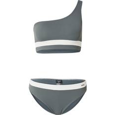 Donna - Verde Costumi da bagno Protest Women's Prtmedan One Shoulder Bikini Bikini 34, grey