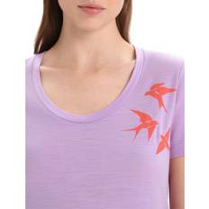 Icebreaker Tech Lite II Swarming Shapes SS Scoop Tee Women