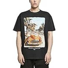 Kläder Mister Tee Havanna Vibe överdimensionerad T-shirt för herr, svart
