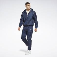 Reebok Sportswear Garment Outerwear Reebok Men's Outerwear Fleece Lined Jacket Vector - Navy