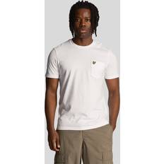 Kläder Lyle & Scott Pocket T-Shirt Herr, XXL, 626 White