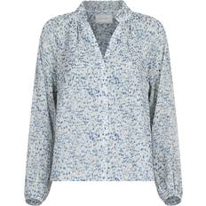 Neo Noir Tops Neo Noir Solbi Ditsy Dot Skjorte Print