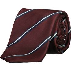 Återvunna material Slipsar Lindbergh Polyester tie With Stripe Herr Slipsar ONE