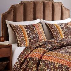 Barefoot Bungalow Audrey Chocolate Sham Standard Pillow Case Brown
