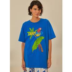 Farm Rio Oversize Cotton Graphic T-shirt