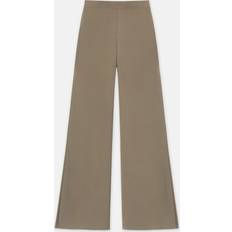 Natural - Unisex Pants & Shorts Lafayette 148 New York Franklin Pull-on Wide Leg Pants