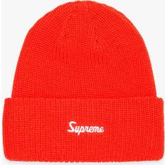 Supreme Unisex Beanies Supreme Loose Gauge Beanie - Bright Orange