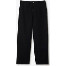 Burberry Uomo Pantaloni & Shorts Burberry Black Cotton Pants