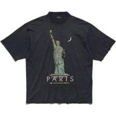 Balenciaga Ropa Balenciaga Paris T Shirt - Faded Black