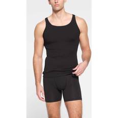 3XL Tank Tops SKIMS Mens Rib Tank Top 3-Pack Black Cotton