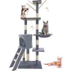 DICN Cat Tree Tower Kitten Cat Tree Condo