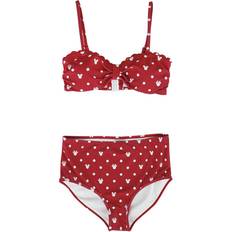 Multifärgade Bikiniset Musse & Mimmi Pigg Anime Bikini-set Dots för Dam flerfärgad