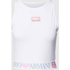 EA7 Linnen EA7 Emporio Armani EA7 Ventus Tape Tank Top, White