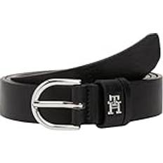 Tommy Hilfiger Essential Effortless Leather Belt - Black