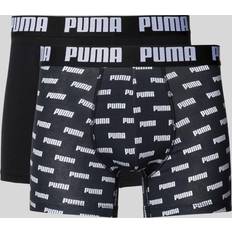 Puma Herre Underbukser Puma Everyday Aop Boxer - Black