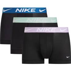 Nike Ropa interior de hombre Nike Logo 3 Pack Trunks - Green/Pink