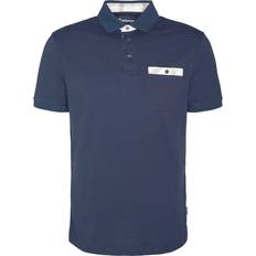 Barbour Uomo Camicie Barbour Hirstly Short Sleeve Polo - Navy