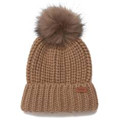 Brown - Women Headgear Barbour Women's Saltburn Beanie Beige