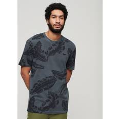 Superdry T-shirts Superdry Vintage Overdye Printed T-Shirt