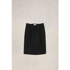 Ami Paris Skirts Ami Paris Pencil Skirt Black for Women