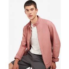 Barbour Overdyed Mens Casual Harrington Jacket Pink