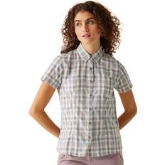 Regatta Women Shirts Regatta Womens Mindano VIII Short Sleeve Shirt Bust 40' 102cm