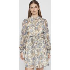 M - Natur Kjoler Vila Long Sleeved Short Dress