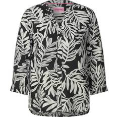 M Blusen Cecil Leinenbluse mit Print