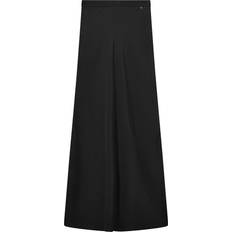Mos Mosh Dame Nederdele Mos Mosh Mmbias Solida Long Skirt Nederdele 162830 Black