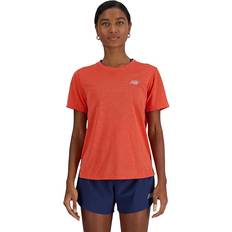 New Balance Women's Athletics T-Shirt - Red