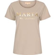 Marta Du Chateau T-shirts Marta Du Chateau MT-002 Brun