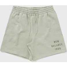 New Balance Man Shorts New Balance Iconic Collegiate Fleece Short 7" - Groente/Poly Fleece