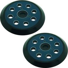 Pack 2 x 8 Hole 125mm Orbital Sander Sanding Pad Compatible with Makita M9204 BO5030 BO5031 DBO180Z BO8041 DBO180RMJ BO5041 BO5010 BO50111 BO5012