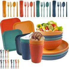 48 PCS Unbreakable Dinner Set