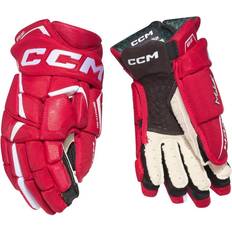 Ishockey CCM Hockeyhandskar Jetspeed FTW Sr Red/White