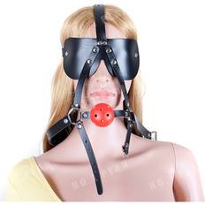 Gags House Of Glass Leather Head Harness