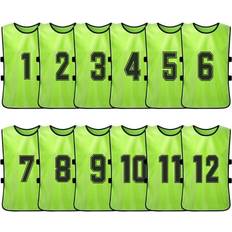 Soccer Tomshoo Breathable Soccer Training Bibs PCS Quick Drying Team Jerseys