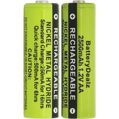 AA (LR06) - Batteries - NiMH Batteries & Chargers AT&T NiMH AA Rechargeable Batteries 2-pack