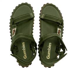 Gröna - Herr Sandaler Gumbies Tracker Sandals Khaki, 38, Khaki