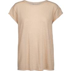 Minus Magliette Minus Carlina Knit Tee Donna - Oro