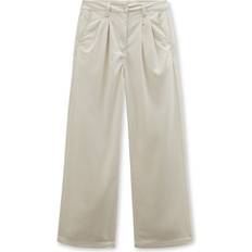 Rayon Pantaloni & Shorts Vans Alder Relaxed Pleated Pants - Bianco