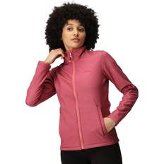 Softshell Jacket Jackets Regatta Women's Water Repellent Connie V Softshell Walking Jacket Rumba Red