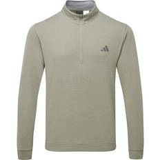 Golf - Vihreä Vaatteet Adidas Elevated 1/4-Zip Pullover - Silver Pebble