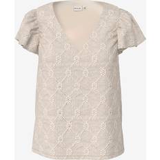 Mujer - Natural Blusas Vila Blusa 'Videlea' - Crema