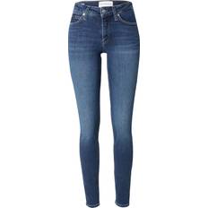 Calvin Klein Jeans Calvin Klein Mid Rise Skinny Jeans - Bleu Denim