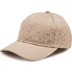 Calvin Klein Beige Caps Calvin Klein Cap Monogram Jacquard K60K612032 Beige 00