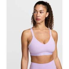 Fitness & Gym - Purple - Women Clothing Nike Women's Indy Medium-Support Padded Adjustable Sports Bra Lilac Bloom/lilac Bloom